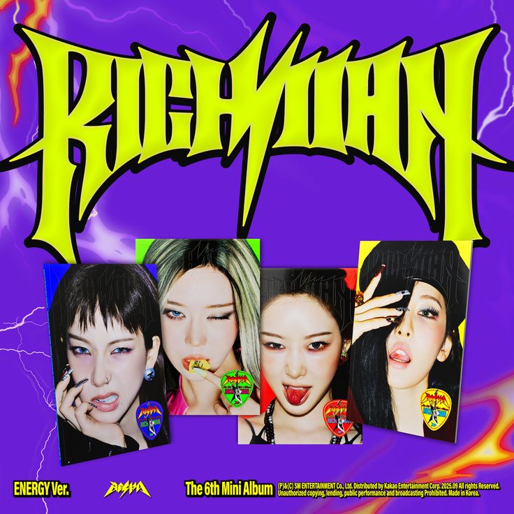 Aespa-The 6th Mini Album [Rich Man] (ENERGY Ver.)